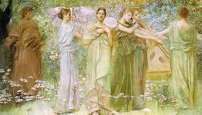 Thomas Dewing Canvas Paintings page 2
